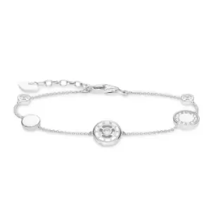 image of THOMAS SABO Silver CZ Classic Circle Bracelet