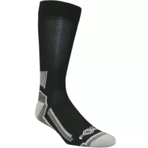 image of Carhartt Mens Moisture Wicking Force Work Crew Socks Large - UK 8-10.5, EU 42.5-45.5, US 9-11.5