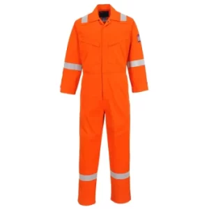 Image of Modaflame Mens Flame Resistant Overall Orange 2XL