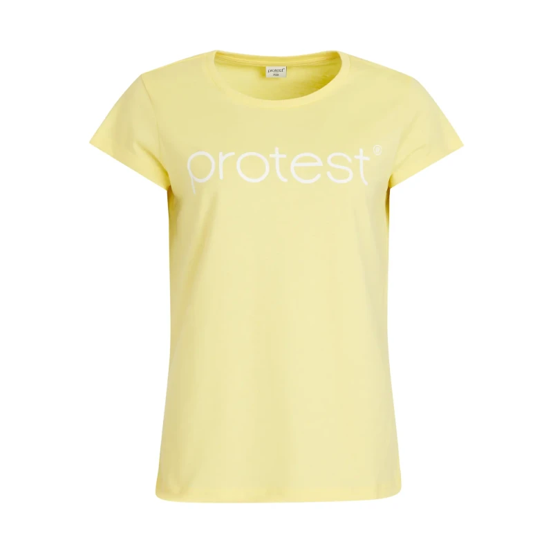 Image of Protest Womens classic T-Shirt Protest Jaune Female XS