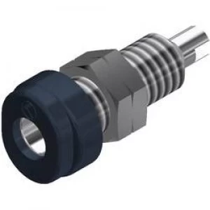 image of Fuse connector Socket vertical vertical Pin diameter 4mm Black