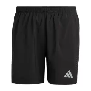 image of adidas Own the Run Seasonal Shorts Mens - Black / Grey Six / Grey Six