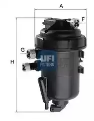 Image of UFI 55.179.00 Fuel Filter