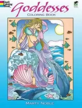 Image of Goddesses Coloring Book by Marty Noble