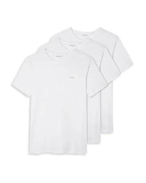 Image of Paul Smith Cotton Crewneck Tees, Pack of 3