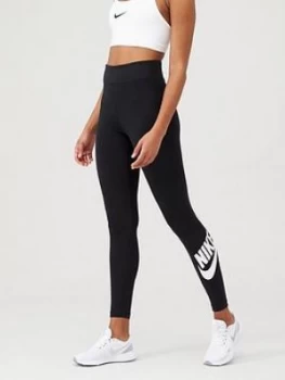 Image of Nike Nsw Futura Leg-A-See Leggings - Black