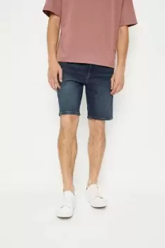 Image of Plus And Tall Dark Tint Denim Shorts