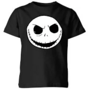 Image of The Nightmare Before Christmas Jack Skellington Kids T-Shirt - Black - 11-12 Years