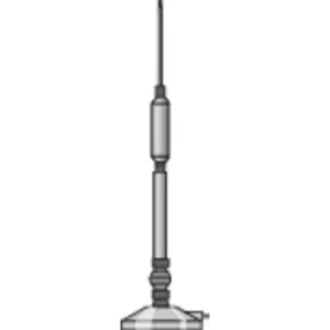 image of Albrecht 65215 CBM 108 CB mobile antenna Lambda type 1/4