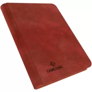 image of Gamegenic 8-Pocket Zip-Up Album (Red)