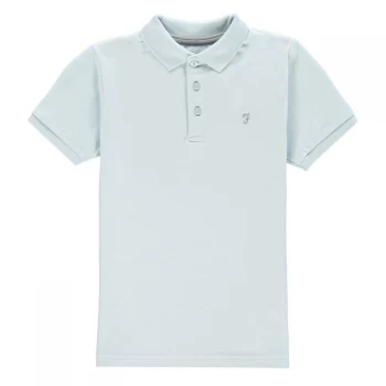 Farah Bugs Polo Shirt - Fresh Water