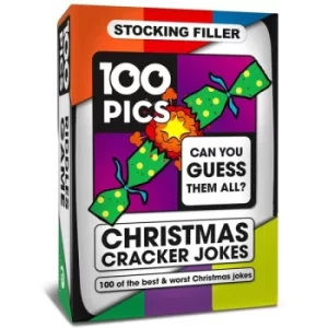 image of 100 PICS: Christmas Jokes Card Game