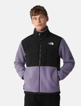 Image of The North Face Denali Jacket, Lunar Slate-Tnf Black, Male, Jackets & Outerwear, NF0A7UR2LK3