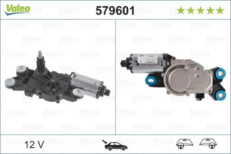Image of Wiper motor VALEO 579601