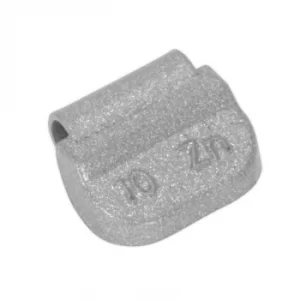 image of Wheel Weight 10G Hammer-on Zinc for Steel Wheels Pack of 100