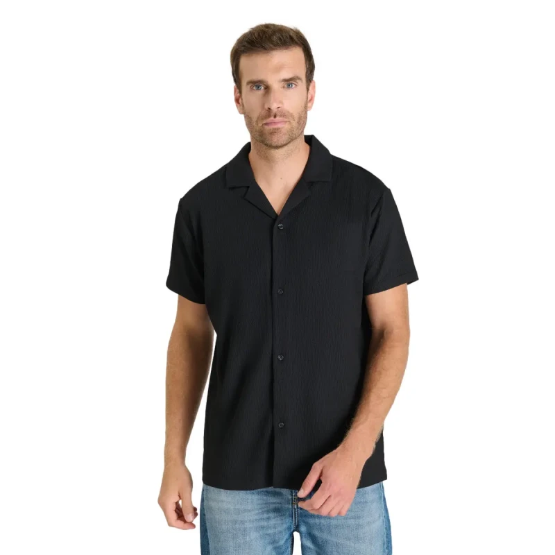 Image of Le Temps des cerises Shirt Le Temps des cerises Laris Noir Male S