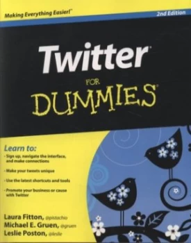 Image of Twitter for Dummies by Laura Fitton Paperback