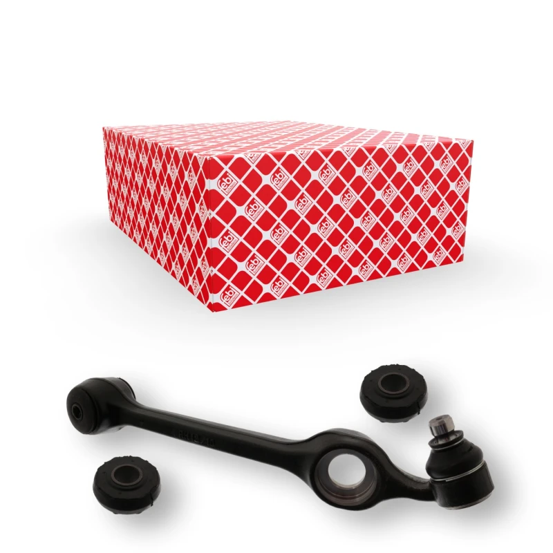 Image of FEBI BILSTEIN 09156 Suspension arm Control Arm, Cast Steel, Right, with ball joint, with rubber mounts Cast Steel Track Control Arm (273)