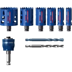 Image of Bosch Expert 9 Piece Tough Material Universal Hole Saw Set