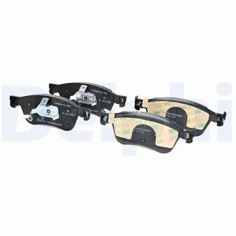 Image of DELPHI Brake pad set DELPHI LP3939