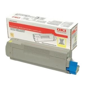 OKI 46508709 Yellow Laser Toner Ink Cartridge