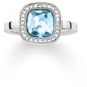 Image of Ladies Thomas Sabo Sterling Silver Size O Ring