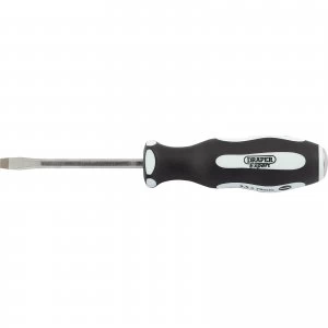 image of Draper Expert Hammer Through Flared Slotted Screwdriver 10mm 250mm