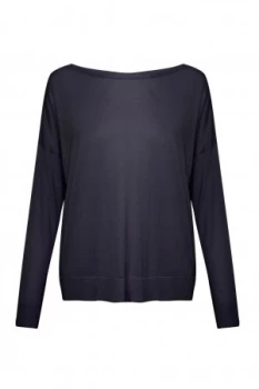 Image of French Connection Spring Light Knit Jumper Blue Glow