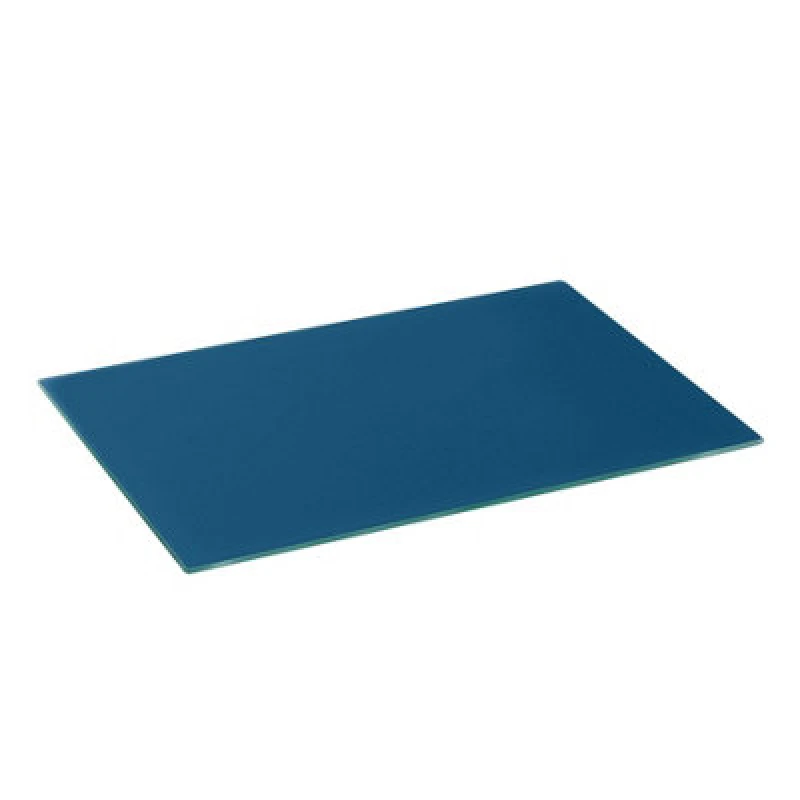 Image of Harbour Housewares Glass Chopping Board - 40 X 30Cm Hague Blue Kitchen Dining Place Mats Cutting Mat Worktop Saver Cooking & Food