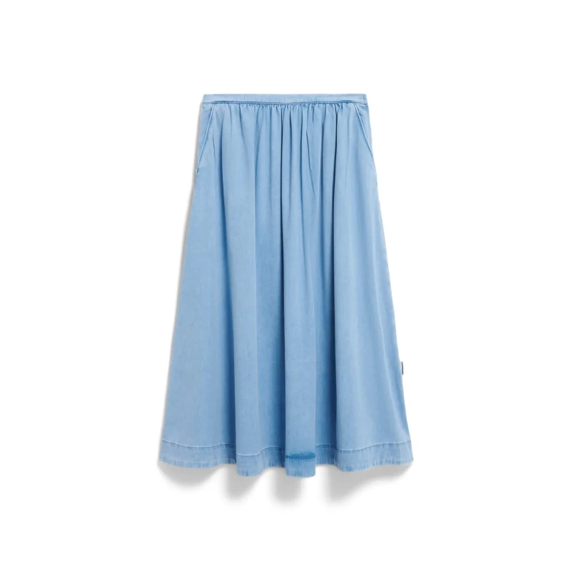Image of ARMEDANGELS Denim skirt For Her ARMEDANGELS Kendraa Bleu Female M