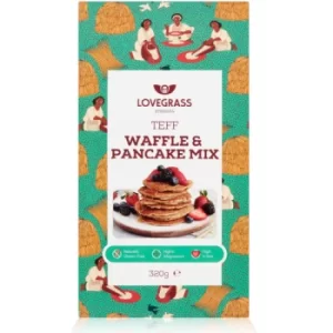 Image of Lovegrass Ethiopia Teff Waffle & Pancake Mix 320g