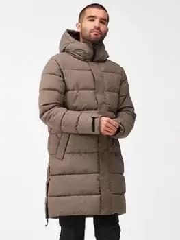 Image of Regatta Hallin II Padded Coat (Freddie Flintoff) - Khaki, Size XL, Men