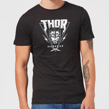 Image of Marvel Thor Ragnarok Asgardian Triangle Mens T-Shirt - Black - 3XL - Black