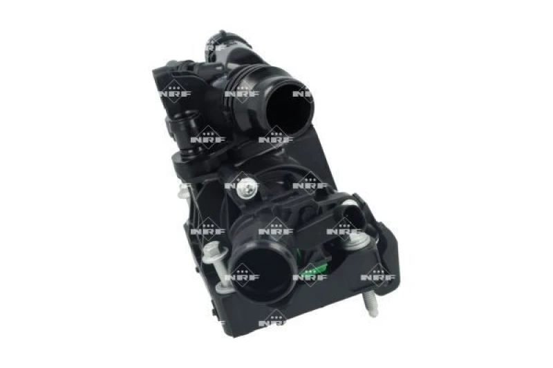 Image of NRF 725514 Engine thermostat EASY FIT Opening Temperature: 92°C, with gaskets/seals, with housing Thermostat,coolant (316)