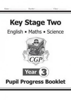 Image of Ks2 Pupil Progress Booklet for English Maths and Science - Year 3 Hardback