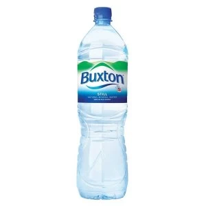 image of Buxton 1.5L Natural Still Mineral Water 1 x Pack of 6 Ref 742900