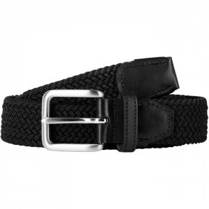 Image of Jack and Jones Woven Welt - Black
