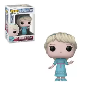 image of Disney Frozen 2 Young Elsa Pop! Vinyl Figure