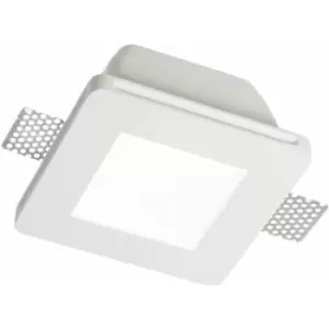 White recessed spot samba 1 bulb Width 24 Cm