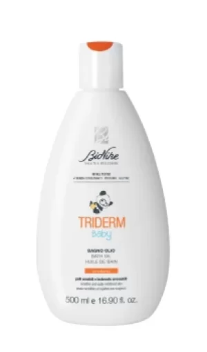 Image of BioNike Triderm Baby Oil Soothing Bath 500ml