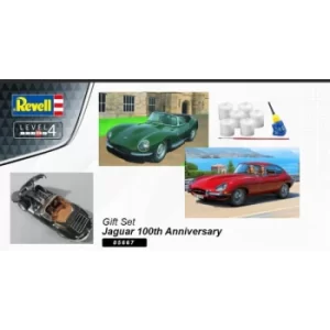 Image of Revell Jaguar 100th Anniversary Gift Set