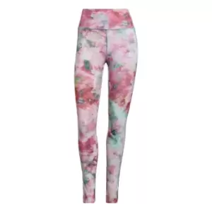 Image of adidas x Zoe Saldana Sport Tights Womens - Pink / Mint Rush / Light Pink