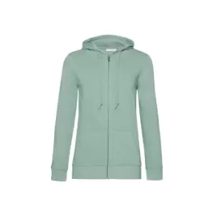 Image of B&C Womens/Ladies Organic Hoodie (XL) (Sage Green)