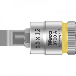 Image of Wera 8700 A FL 05003322001 Slot Bit 6.5mm 1/4 (6.3 mm)