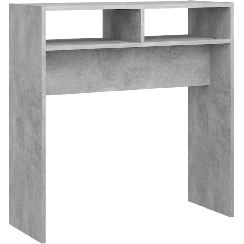 Image of VIDAXL Console Table Concrete Grey 78x30x80cm Engineered Wood Vidaxl 8720286606407