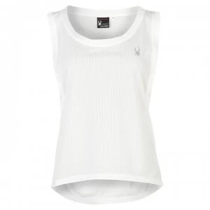 image of Spyder Vista Sleeveless T Shirt Ladies - White