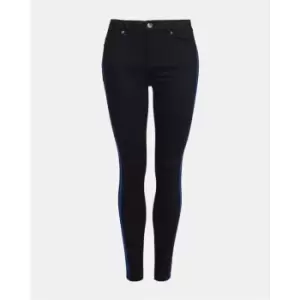 Image of Ted Baker Stripe Jeans - Blue