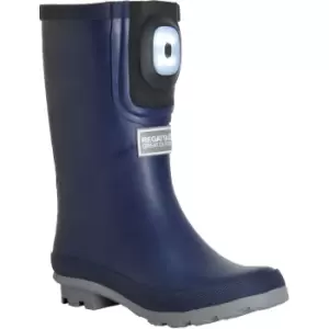 Image of Regatta Boys Fairweather Shine Wellington Boots UK Size 2.5 (EU 35)