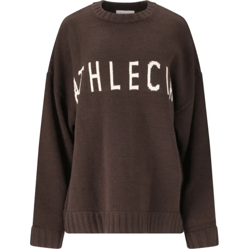 Image of Athlecia Womens round neck sweater Athlecia Lyda Marron Female 34