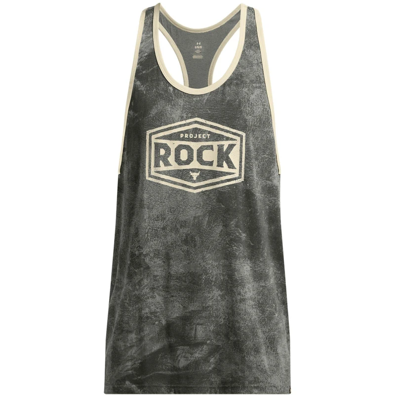 Image of Under Armour Mens Racer Muscle Vest Green male S